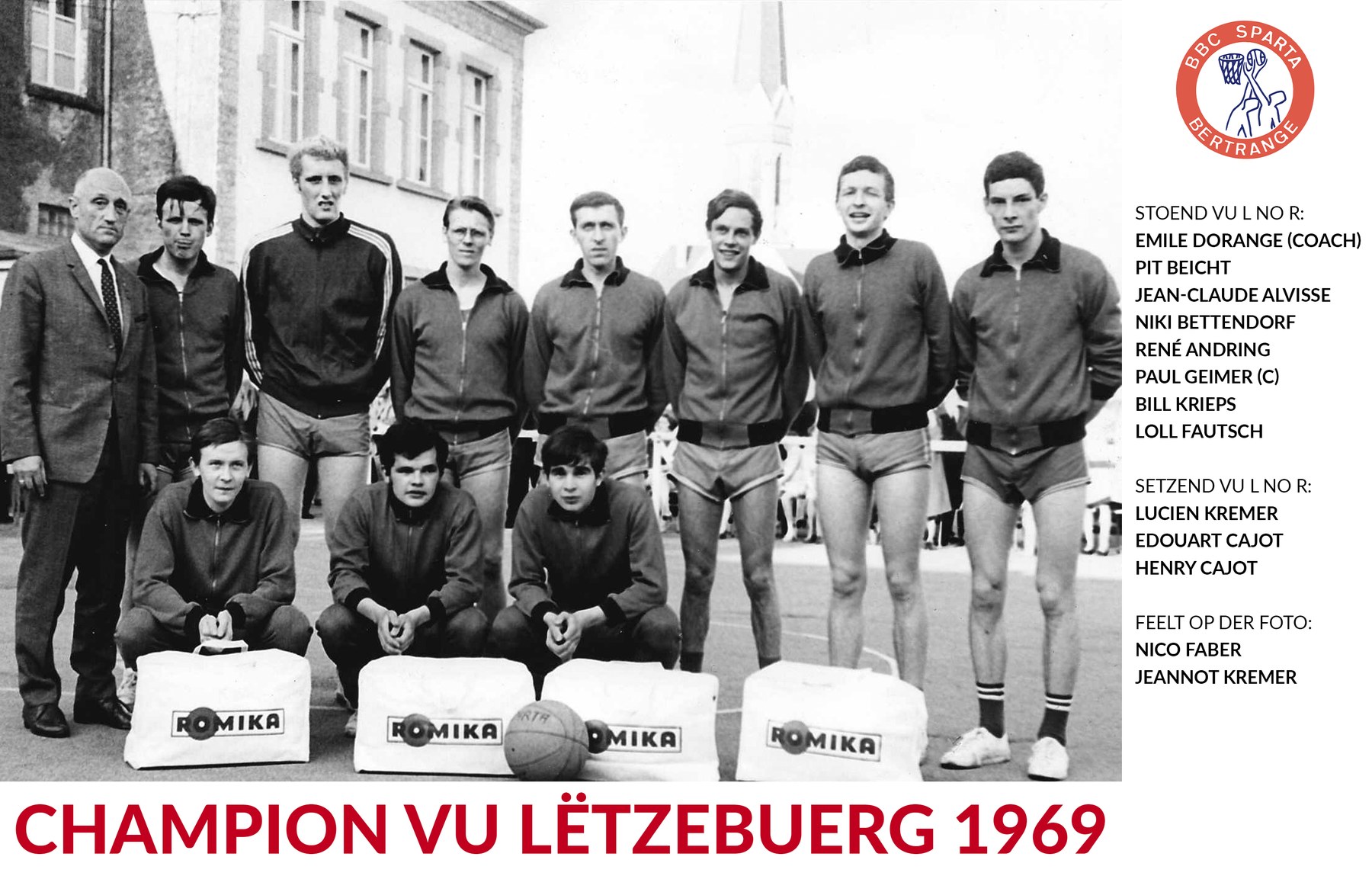 Équipe championne 1969