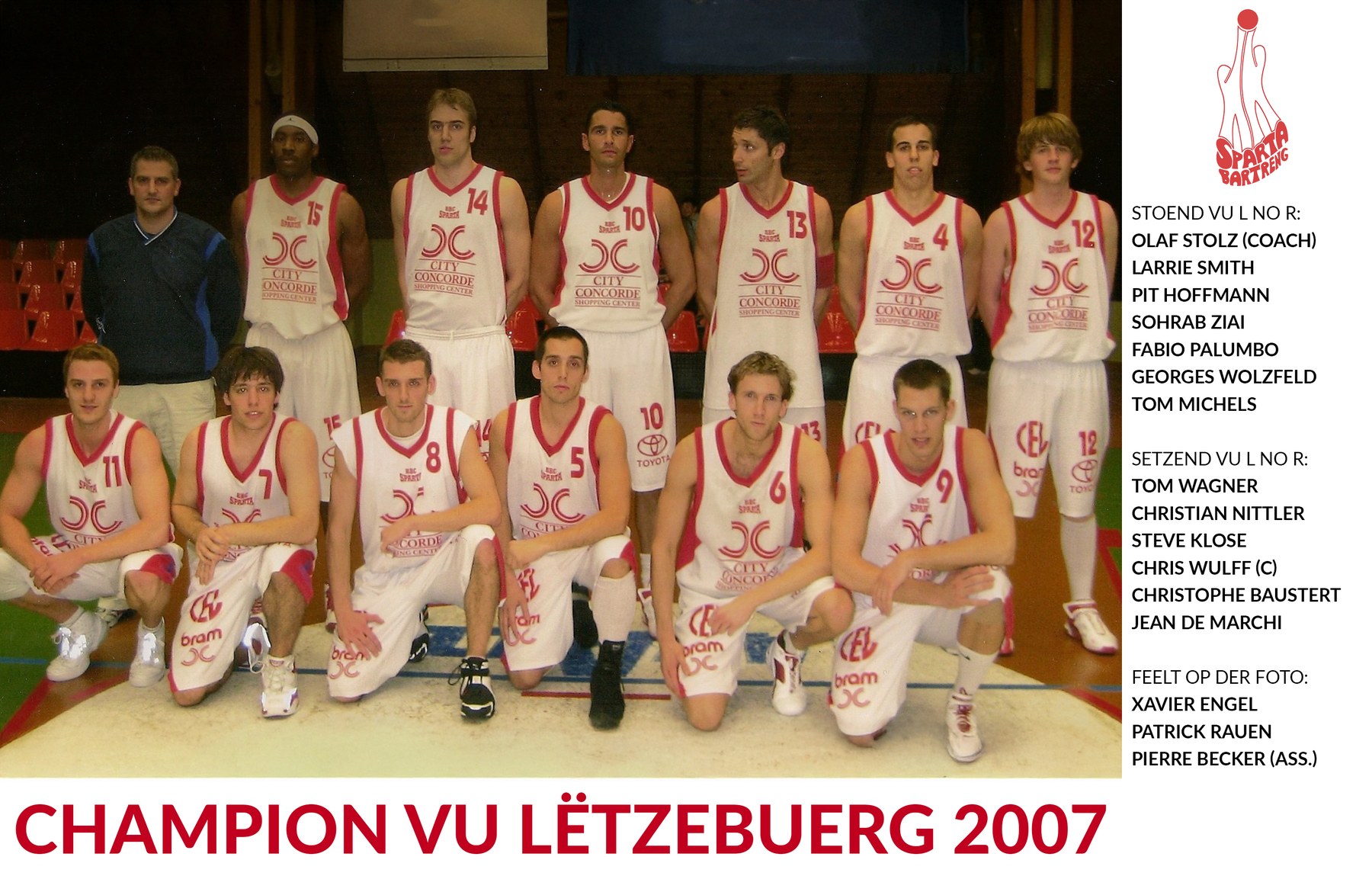 Équipe championne 2007
